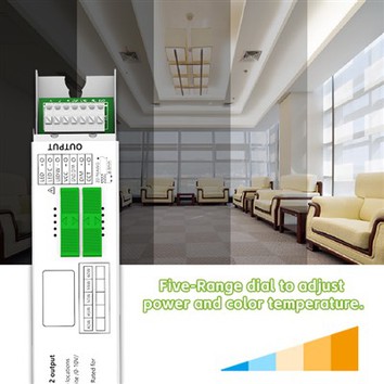 LED Driver With Adjustable Three Color Temperatures