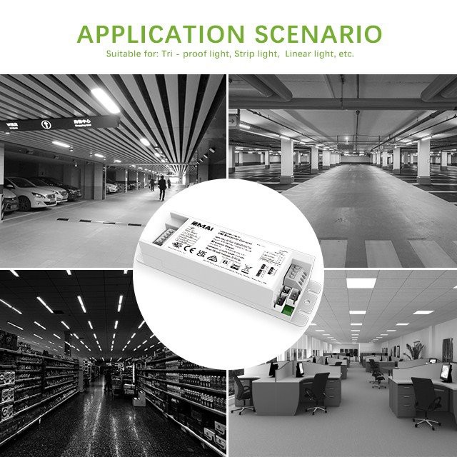 Constant Power Plastic Housing LED Emergency Drivers factory