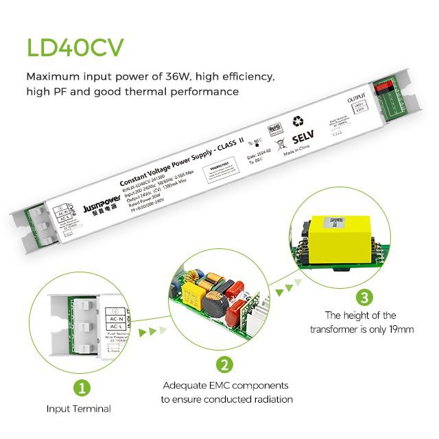 Constant Voltage 24V LED Driver Output Isolation.