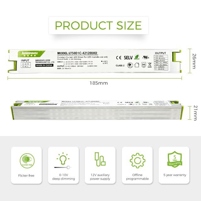 Linear Led Driver Suitable For Compact Space