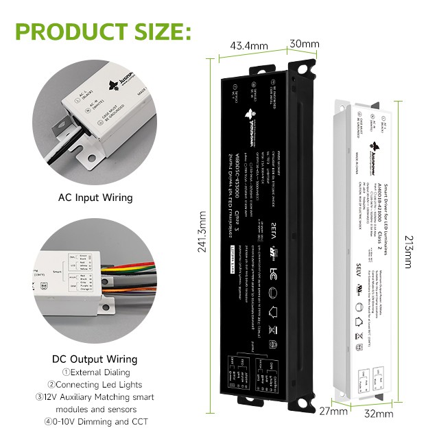 Double DIP Power Adjustment Constant Current LED Driver