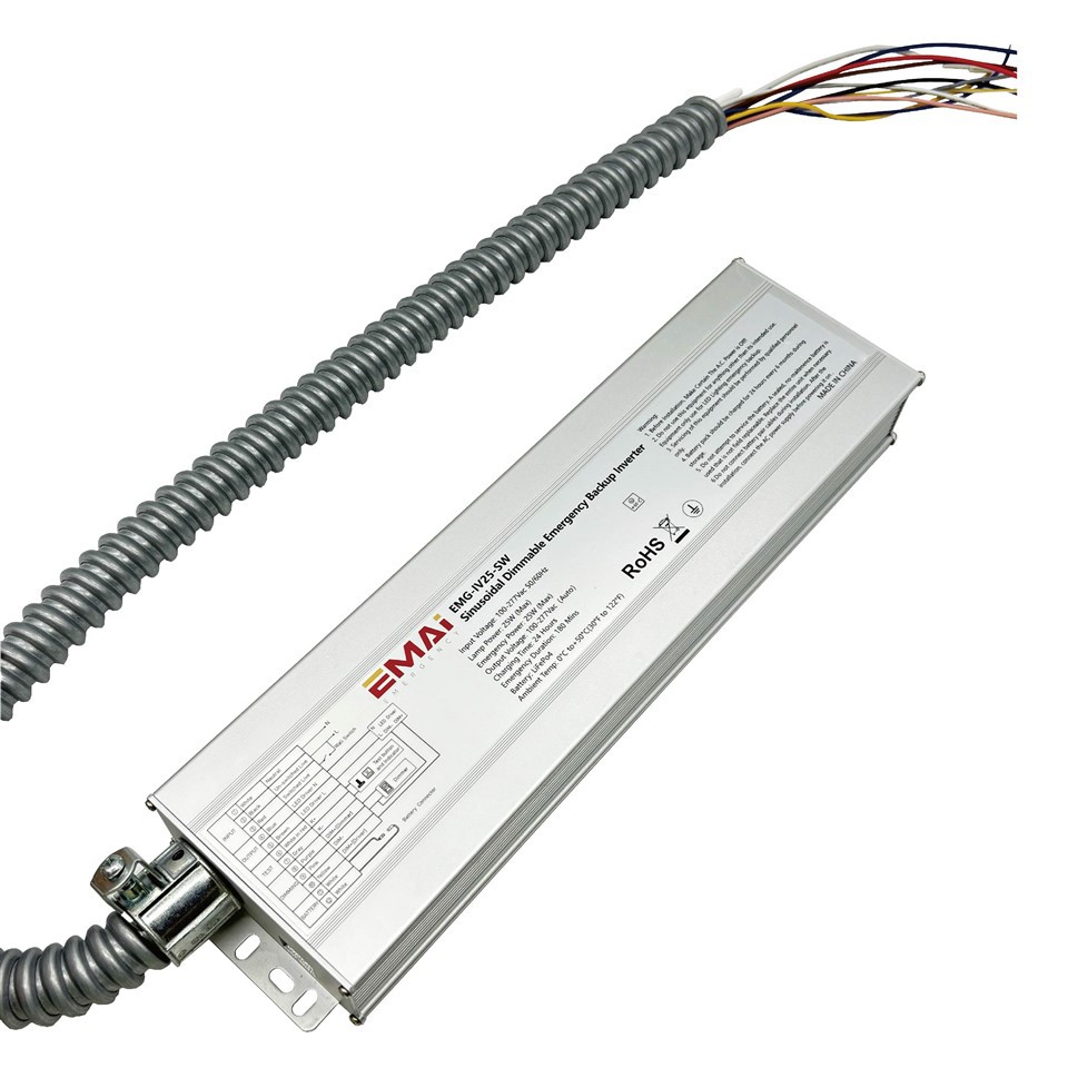 Sinusoidal Dimmable Emergency Backup Inverter