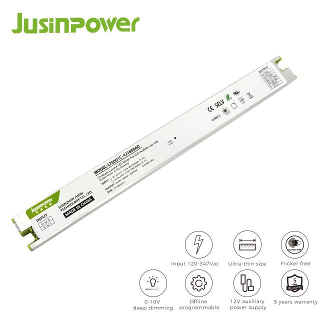Slim Size Waterproof 0-10V Dimming Led Driver